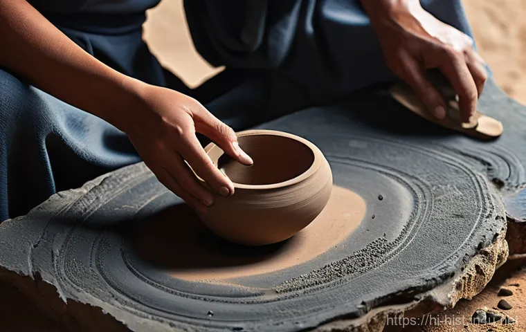 구석기와 신석기 시대 생활상 비교 - **Prompt:** A vibrant Neolithic village scene nestled by a flowing river. In the foreground, men and... 구석기와 신석기 시대 생활상 비교 - **Prompt:** A vibrant Neolithic village scene nestled by a flowing river. In the foreground, men and...